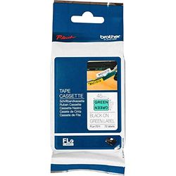 Brother FLE7511 enstaka flaggetiketter 72 stycken 21 x 45 mm grön-svart