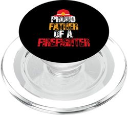 Orgulloso padre de un bombero PopSockets PopGrip para MagSafe