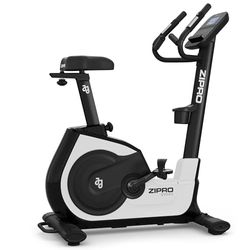 Zipro Bicicleta de entrenamiento en casa Strike White, Bicicletas estáticas, Bicicleta magnética de entrenamiento, Bicicleta ergométrica 150kg, Bicicleta de interior, Bicicleta de entrenamiento