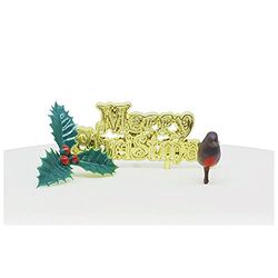 Creative Party Variedade de decoração para bolos de Natal