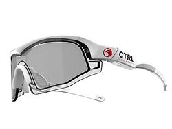 Ctrl Vita glasögon Tydliga linser