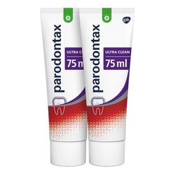 Parodontax Ultra Clean codzienna pasta do zębów przeciw krwawiącym dziąsłom, 2 x 75 ml