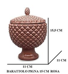 GIARDINI DI MARZO ITALIA L.PIGNA ROSA BARATTOLO 15cm 21012PP