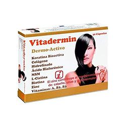 Dis - Vitadermin, Dermo Activo con Vitaminas - 30 Cápsulas