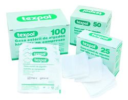 GASAS NO ESTERIL ALGODON 9X10 13 HILOS 2500UD TEXPOL