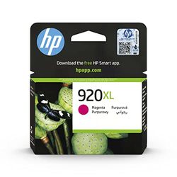 HP 920XL C2N92AE, Cartuccia Originale HP da 700 Pagine, Compatibile con Stampanti HP Officejet Serie 6000 e 7000 Grandi Formati, Magenta