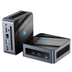 ALTOUMAN Mini PC 12th Intel Alder Lake N100 (up to 3.70 GHz), 16 GB DDR4-3200 Crucial P3 512 GB M.2 PCIe Gen3 NVMe Internal SSD, Desktop PC Windows 11 Pro, 4K Dual 2 HDMI/WiFi 6/BT 5.2 /USB 3.0