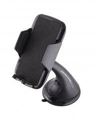 Esperanza EMH113 Car Passive Holder Black Mount (Mobile Phone/Smartphone, Car, Passive Holder, Black, 360°)