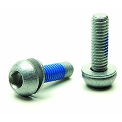 Cicli Bonin V Fixing Brake Vis Mixte, Argent, Taille Standard