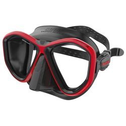 Seac Symbol, tillverkad i Italien dykmask med två linser och 3D-spänne