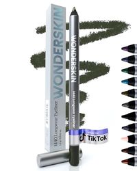 Wonderskin 1440 Matita Per Eyeliner Verde A Lunga Tenuta Waterproof - Matita Per Eyeliner Temperabile (Oliva)