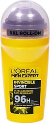 MEN EXPERT INVINCIBLE SPORT DEODORANT 96H ROLL-ON