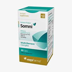 Keybiological Somni 60 Cap Vegafarma 1 unité 300 g