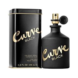 Liz Claiborne Curve Black Cologne Spray for Men, 4.2 Ounce