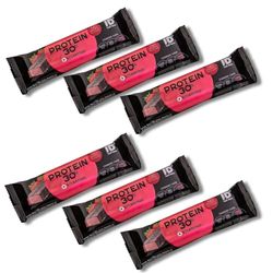 ID Bars- 30% Protein and Vitamin Bars Strawberry Flavour Coated with Compound Milk Chocolate-Gluten Free, Display Box of 6 x 60g