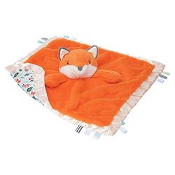 Manhattan Toy 161670 Sprookje Snuggle Fox Blankie Ultra-Zachte Kalmerende Baby Lovey, 48,26 cm x 48,26 cm, Veelkleurig