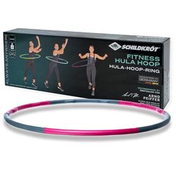 Schildkröt Aro de Fitness, Hula Hoop, 100 cm de Diámetro, 1,2 kg, Antracita-Fucsia, 960235