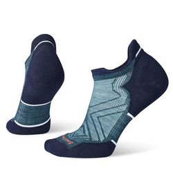 Smartwool Women's Run Targeted Cushion Low Ankle Socks, Twilight Blue, S