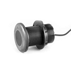 Humminbird De dubbele Omvormer XFM 9 20, 20/60 Graad, 200/83kHz Flush zet de dubbele Straal Plastic Thru Romp op