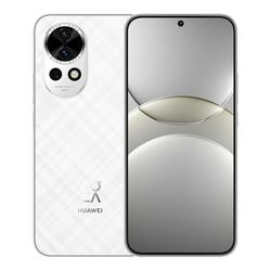 HUAWEI nova 13 Smartphone, 12 GB+256GB, 6,7" OLED scherm met vlakke randen, 60 MP Front Ultra-Wide Portrait Camera, AI Best Expression, 100 W HUAWEI SuperCharge Turbo, 5000 mAh-batterij, Wit