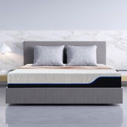 Matelas Mémoire de Forme Classic Living Astralis avec Gel Rafraîchissant, Fermeté Moyenne, Livré dans une Boîte, Mousse à Mémoire de Forme Soulageant la Pression, White, 100x200, 22 cms