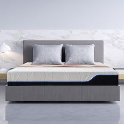 Classic Brands MFM-CG minnesskum mattress, vit, 140 x 190