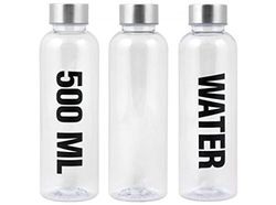 Riera Internacional. Sc752033 - Botella bebida 500ml tapon acero transp pl cmp