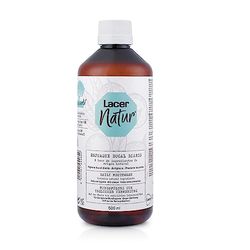 LACER NATUR - Colutorio 500ml, Enjuague Bucal Diario, Origen Natural, Anticaries y Antibacteriano, PAsta de Dientes Antiséptico, Antioxidante, Con Fluor, Sin Gluten