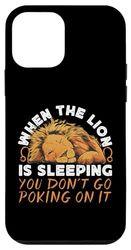 Leo Zodiac: Quando Leone dorme non vai a colpire su di esso Custodia per iPhone 12 mini