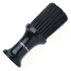 Termix Professional Hairdressing Talcum Powder Brush Brush for Cleaning Your Neck with Soft Fibres for Maximum Cleaning Black Colour and White Fibres