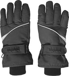 Playshoes Guanto Per Dita, Guanti invernali Unisex - Bambini e ragazzi, Nero, 4 (ca. 6-8 anni)