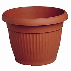 Manna 105332 Pot de 25 cm Terra Vaso similcotto Cotto, en polyéthylène