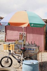 Ice Cream Cart Lined Journal