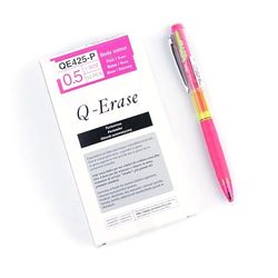 Pentel Q-Erase QE425 Mechanical Pencil with Retractable Eraser 0.5mm HB Hardness (Pack of 12)