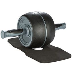 Ultrasport AB, Trainer Addominale Premium Unisex-Adult, Nero/Argento