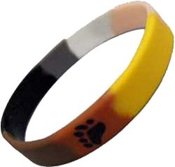 Bear Pride Bracelet en silicone, Silicone