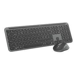 Kit con mouse e tastiera wireless Signature Slim MK950 di Logitech - Grafite, Layout Scandinavo QWERTY