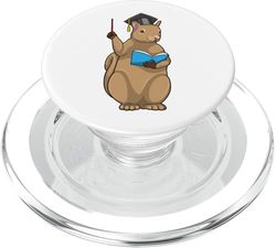 Ardilla Profesor Pointer PopSockets PopGrip para MagSafe