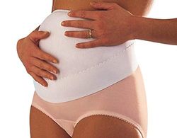 Scudotex Faja De Contención De Embarazo Cottor Mater Color Blanco Talla 3-1 unidad
