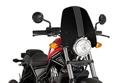 Puig 9462N Windshield Naked New Generation Touring, Black
