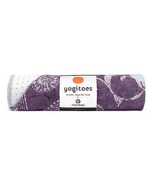 Yogitoes Yoga Mat Handdoek - Lichtgewicht, Sneldrogend Microfiber, Antislip Skidless Technologie, Gebruik in Hot Yoga, Vinyasa en Power, 71 Inch (180 cm), Geija Paars