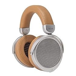 HIFIMAN Deva (Wired Version) Over-Ear Full-Size Open-Back Planar Magnetic Hi-Fi Headphones, for Audiophiles/Studio, Comfortable Headband, Great Sounding-Brown/Beige