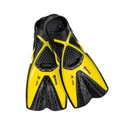 Mares Aquazone X-One, snorkelfena vuxna – unisex, gul, M/L