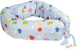 Babykussen voor pasgeborenen in polyester, met anatomische en omhullende vorm, verstikkingswerend en hypoallergeen