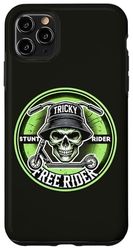 Tricky-Scooter skater rampa Stuntscooter Monopattino Custodia per iPhone 11 Pro Max