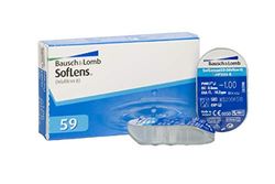 SofLens 59 BAUSCH + LOMB lentillas mensuales esféricas, 6 unidades / 8.6 BC / 14.20 DIA / +00,75
