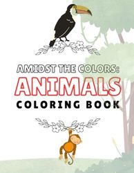 Animals Illustration Coloring Book