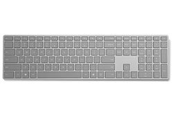 Microsoft Surface Keyboard - Teclado RF inalámbrico + Bluetooth, Color Gris