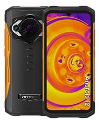 DOOGEE S98 Pro Outdoor mobiele telefoon met thermische camera 256 x 192, 8 GB + 256 GB geheugen, Android 12 smartphone zonder abonnement, 20 MP nachtzicht + 48 MP camera, Helio G96 6,3 inch FHD+