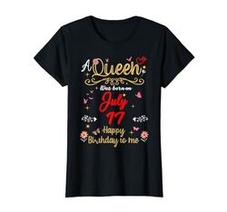 Una regina è nata il 17 luglio 17 luglio Maglietta
